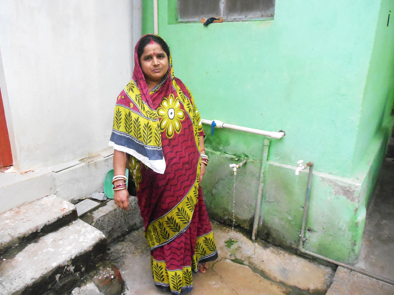 Piped water & Toilet to rural houses…. Living with dignity