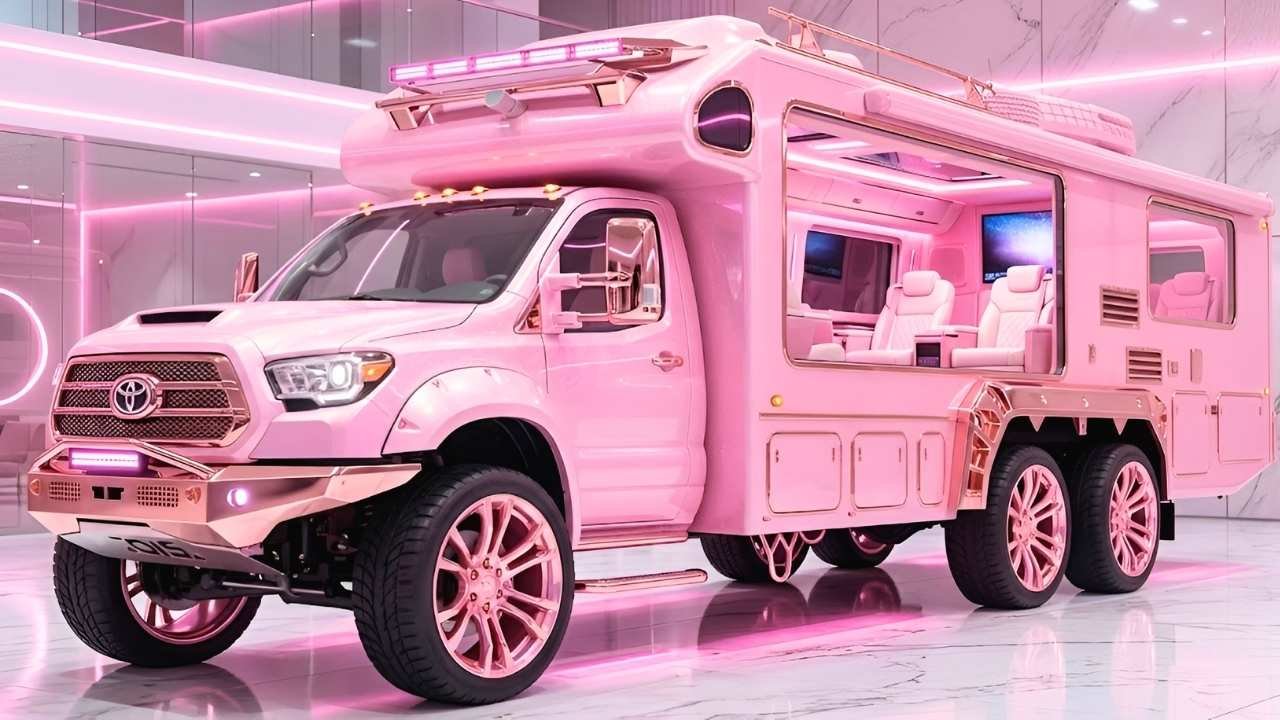 Toyota 6×6 Camper & Motorhome 2026: Off-Road Engineering, luxurious Design, and Rugged Performance with Modern Comfort